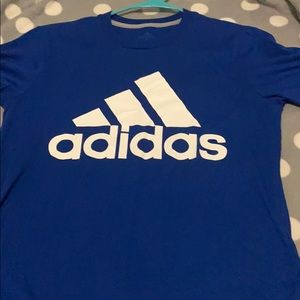 Adidas blue shirt